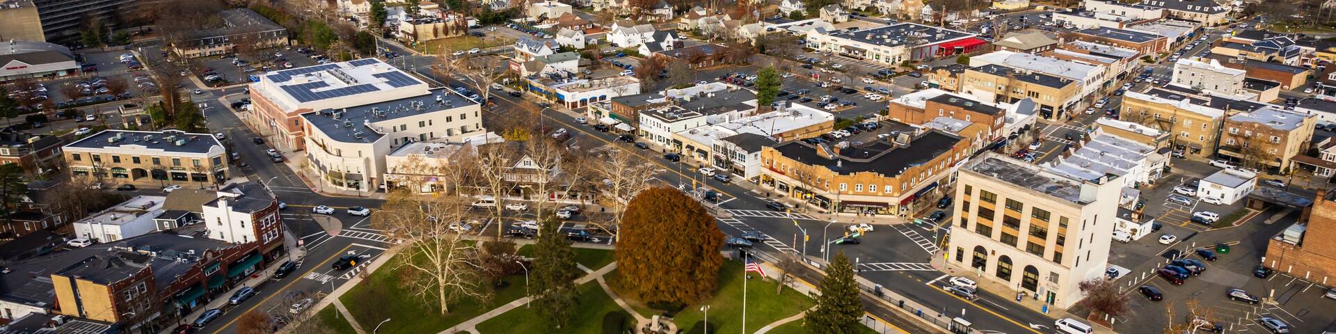 Aerial Drone of Westwood New Jersey