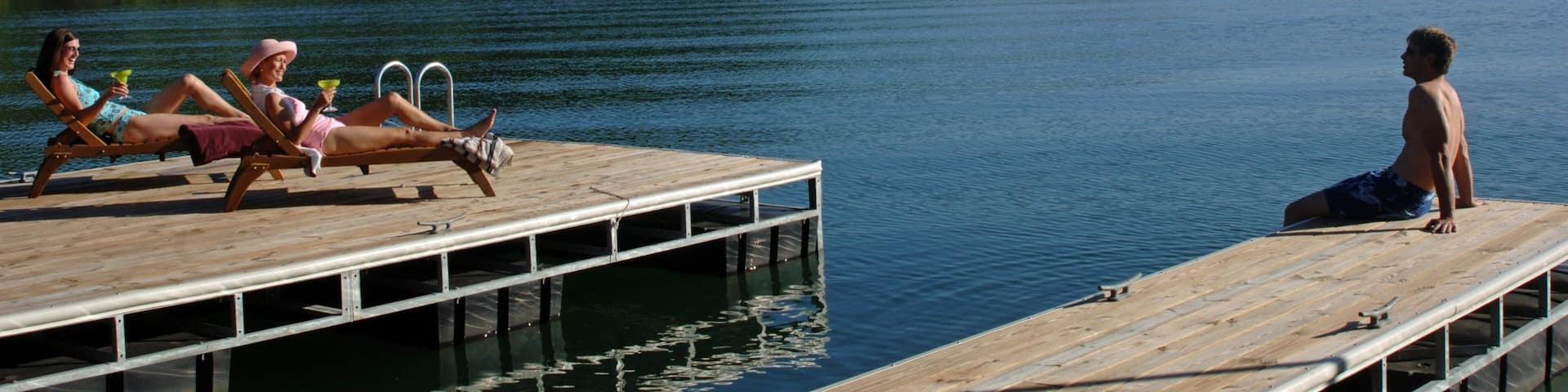 Beaver Lake which includes a lake or waterhole as well as an individual femail