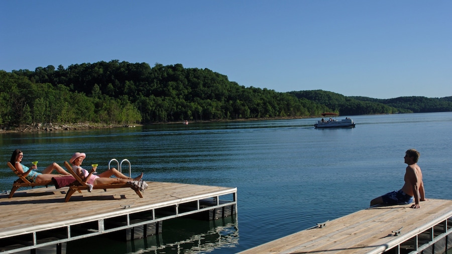 Beaver Lake which includes a lake or waterhole as well as an individual femail