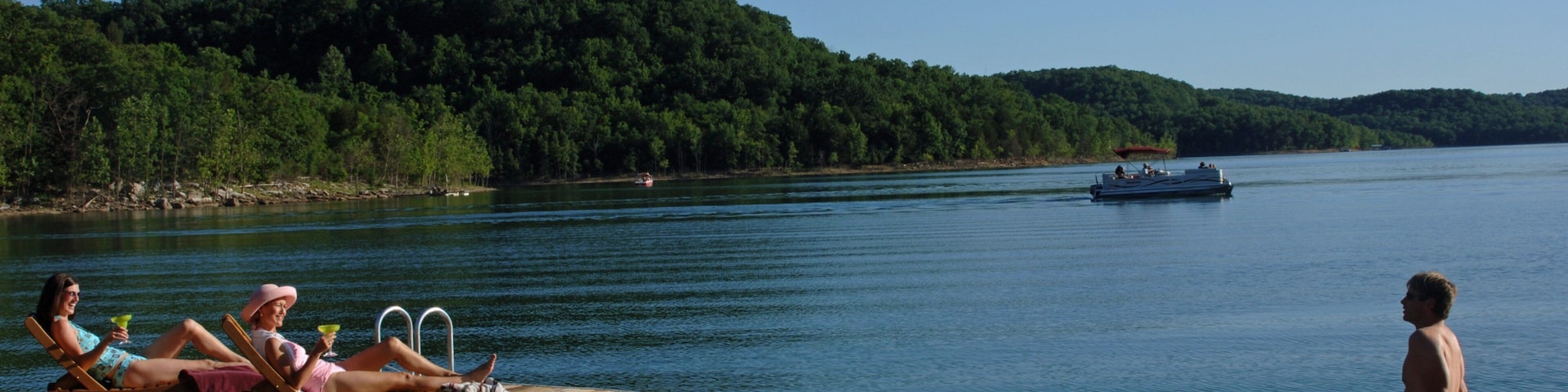 Beaver Lake which includes a lake or waterhole as well as an individual femail