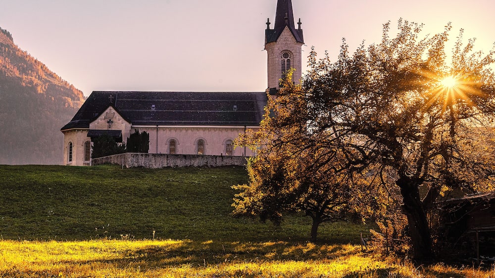 Sunset in Montbovon!