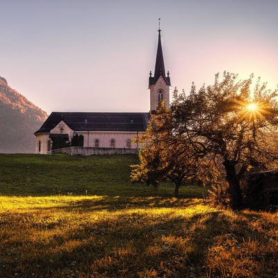 Sunset in Montbovon!