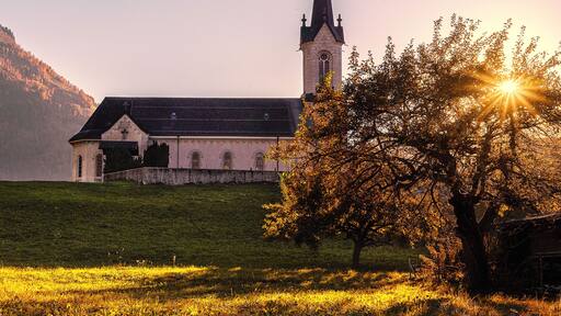 Sunset in Montbovon!