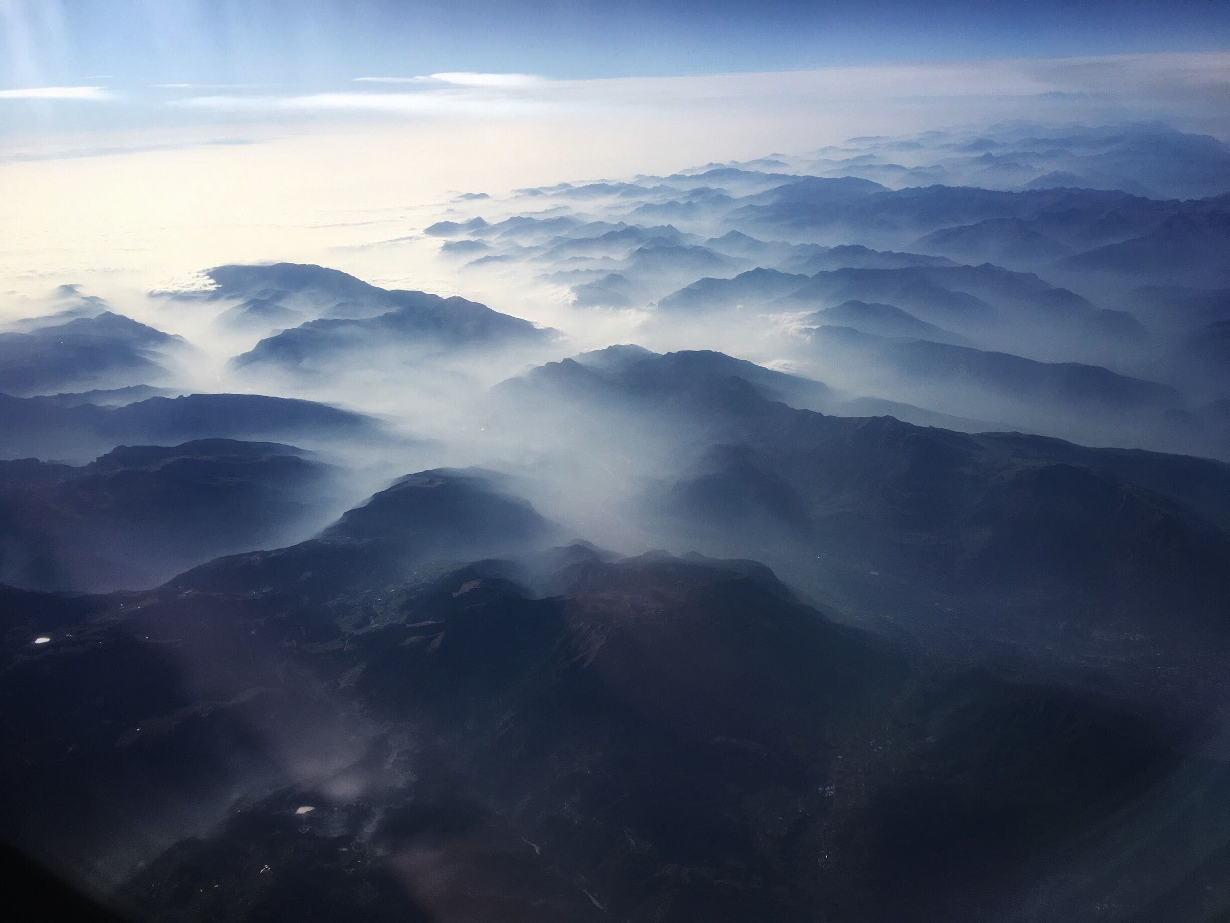Don’t forget to look out of the window when you are flying over the Austrian Alps #AboveItAll 