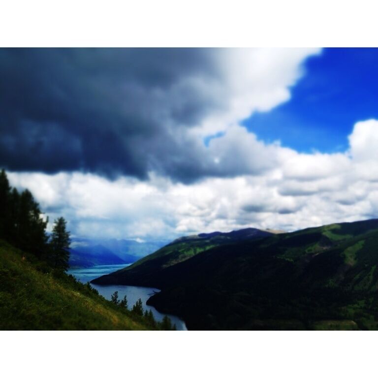 Kanasi lake bird view 
