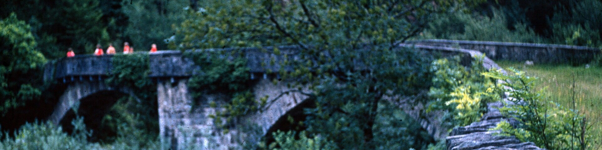 Il Pont del Ram a Grono, 1960