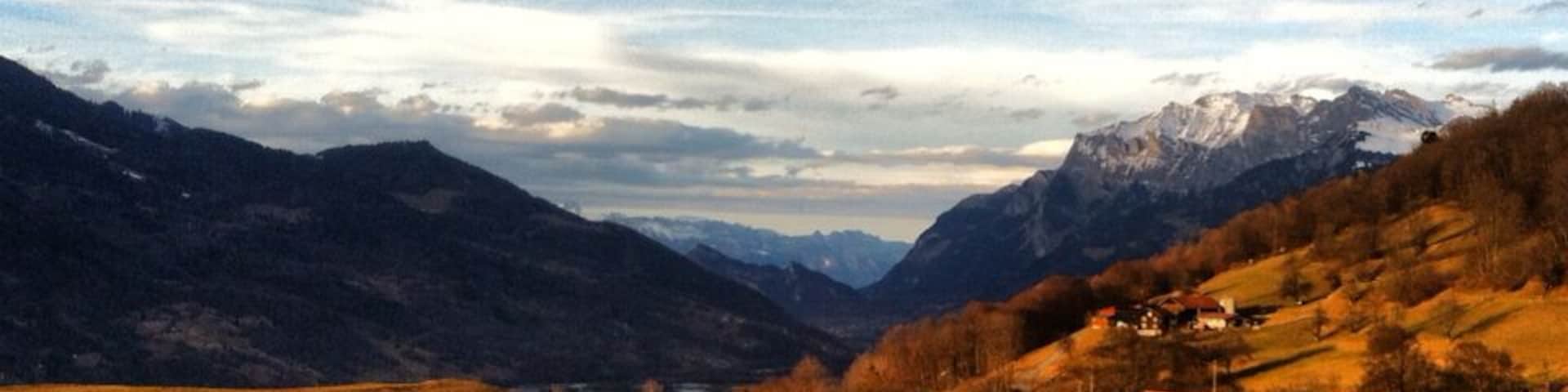 Countryside of Switzerland. Very quiet and lovely.