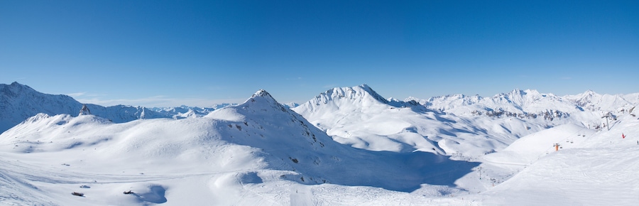 Panoramic in Les Arcs