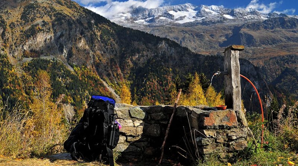 When you're out trekking in the mountains, it's always a joy to find water, though usually the presentation isn't so classy :)
Massif de Belledone, France, "Alone in the Alps" project, 2009.
www.doruoprisan.com