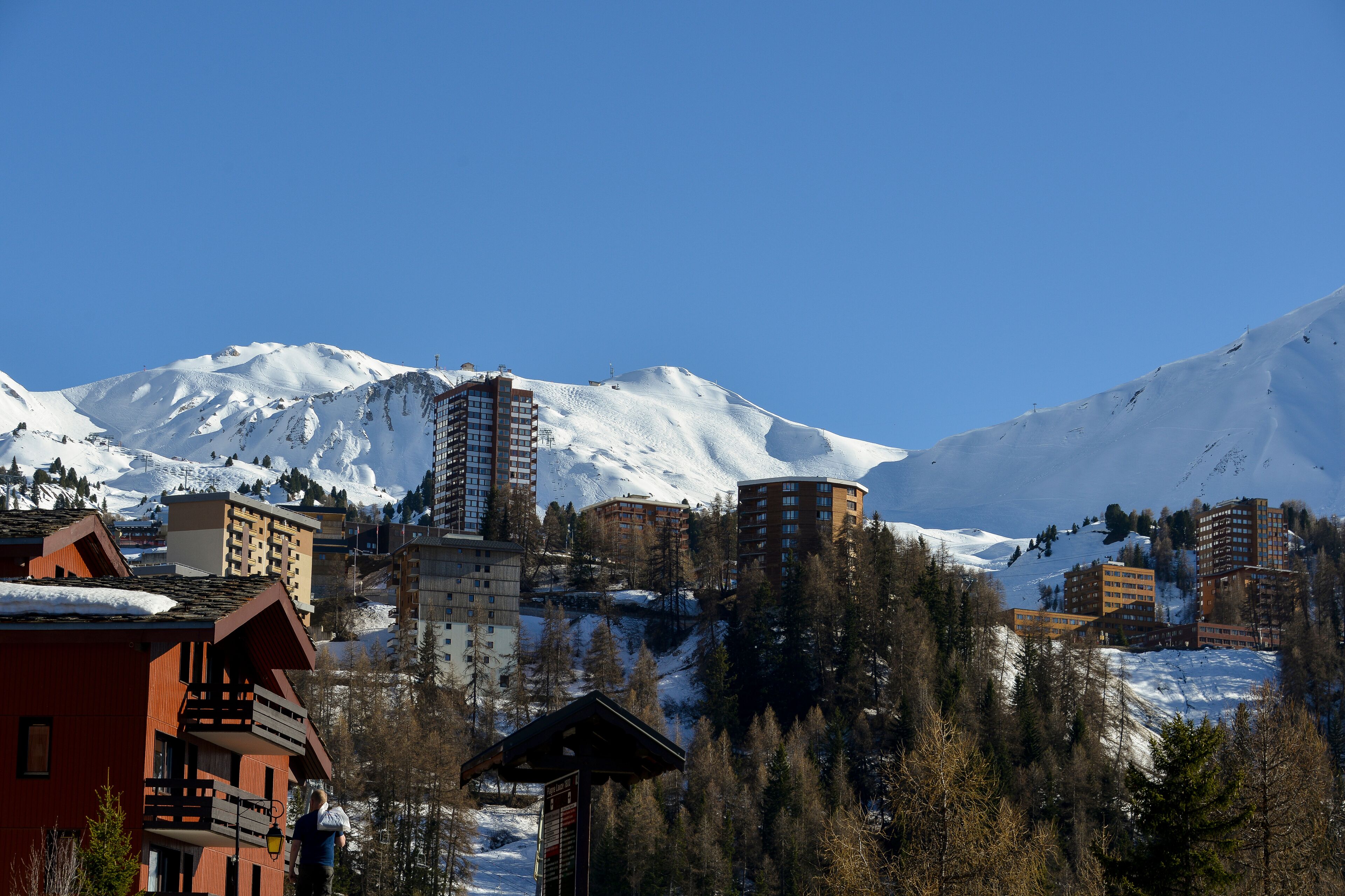 La Plagne 1800, Alpes françaises, Tarentaise, 73, Savoie