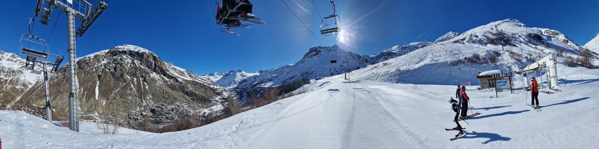 Bonneval-sur-Arc is an alpine commune in the Savoie department in the Auvergne-Rhône-Alpes region in Southeastern France. It is located on the Italian border, with part of its territory within Vanoise