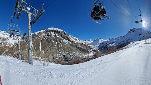 Bonneval-sur-Arc is an alpine commune in the Savoie department in the Auvergne-Rhône-Alpes region in Southeastern France. It is located on the Italian border, with part of its territory within Vanoise
