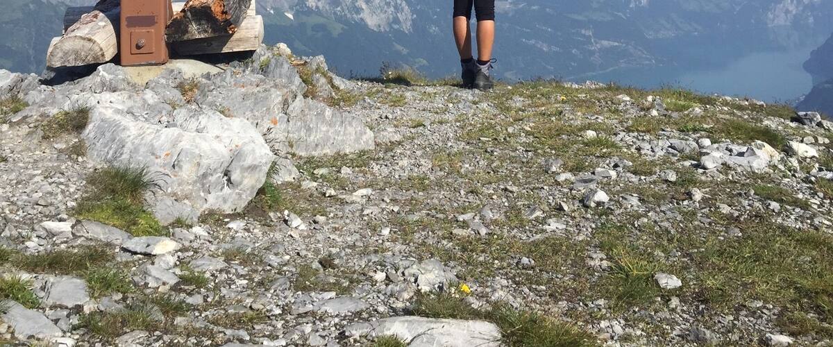 Reached the top! ☺️ #hiking