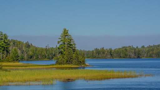 Beautiful view of Pike Bay on Vermillion Lake in Tower, Cass County, Minnesota