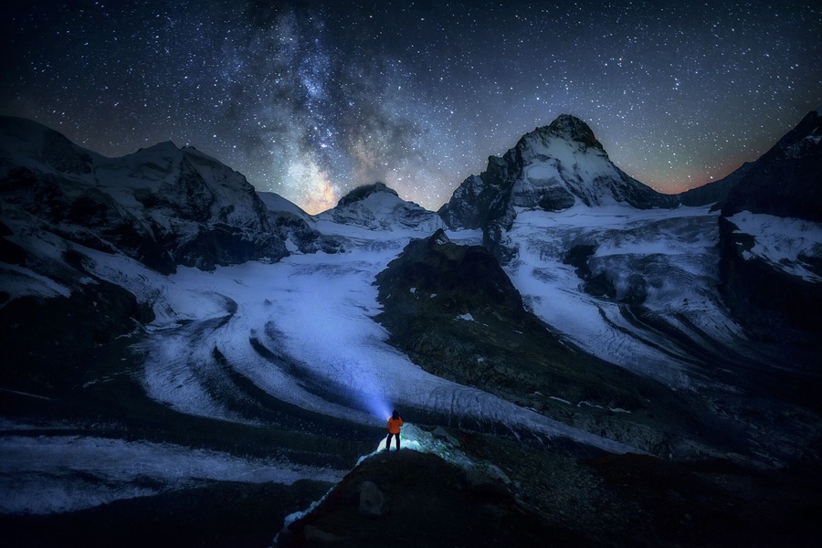 Probably the most breath-taking night panorama I have seen so far. It is a bit of a long and strenuous hike up there, but totally worth of #adventure