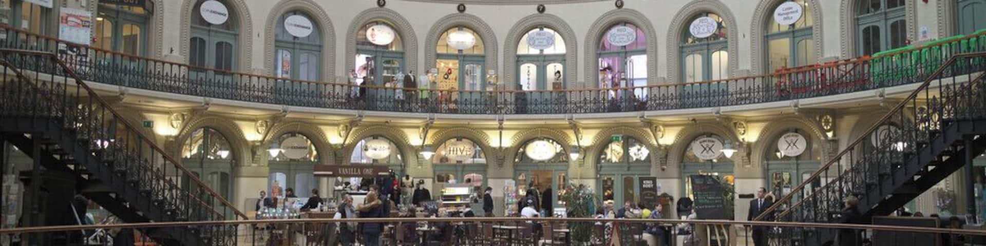 Inside Leeds Corn Exchange