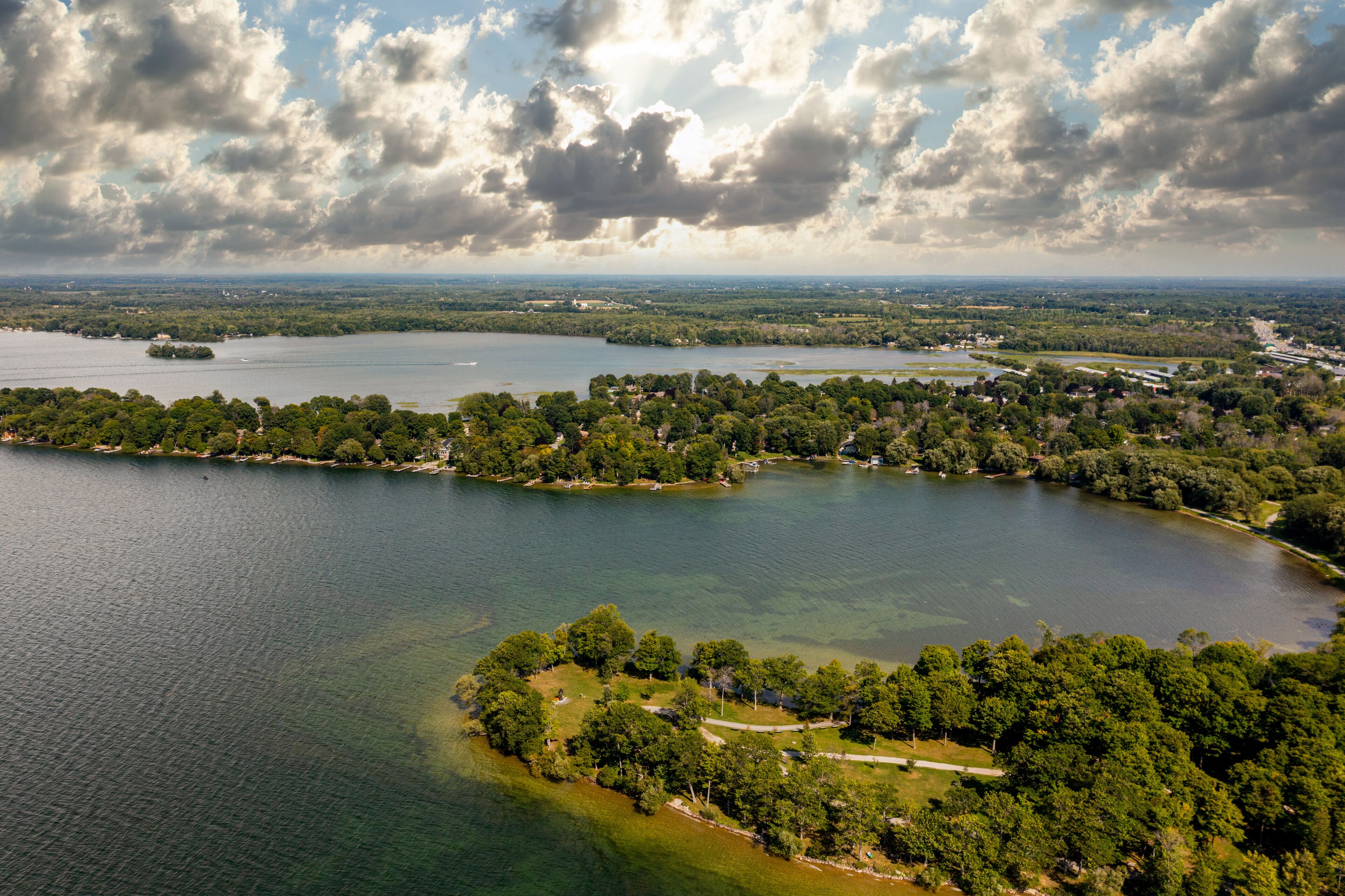 Barrie Lake Simcoe Sunset  Summer/Fall Season