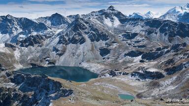 Not difficult to reach - the chairlift to Tsapé makes the hike quite short - the Illhorn offers a spectacular 360 degree panorama.
Elevation: 2717 m (8914 ft).
