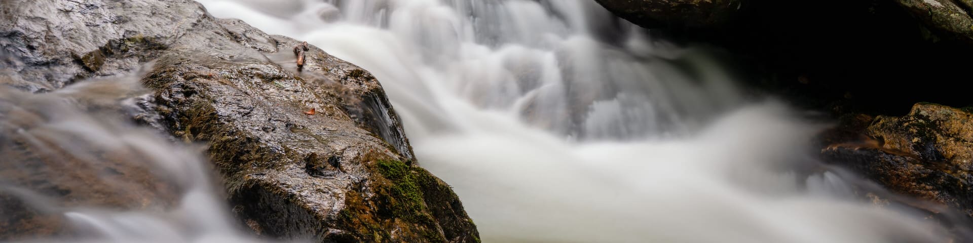 Upper Creek Falls near the Blue Ridge Parkway