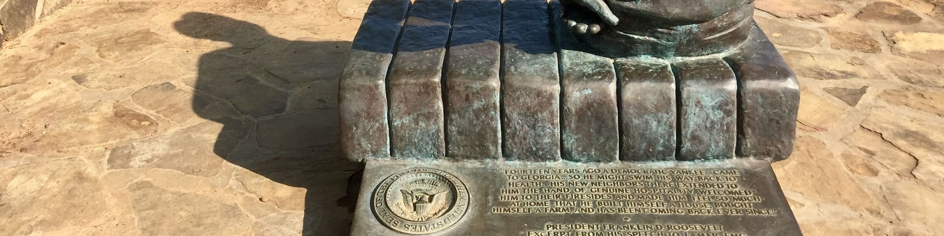 This is Dowdells Knob, Roosevelt's favorite picnic spot. It overlooks the Pine Mountain Valley.