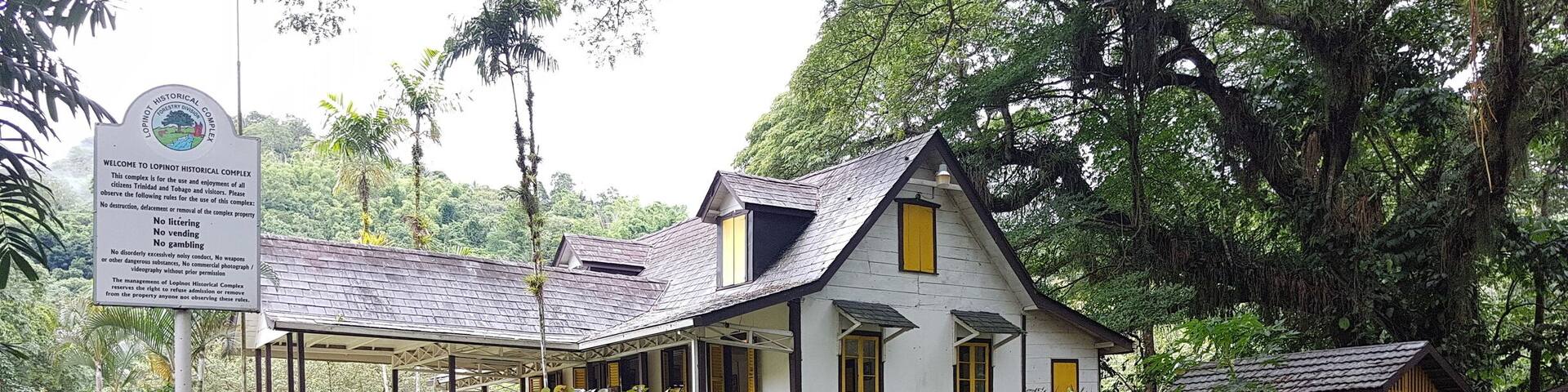 Historical house in Lopinot