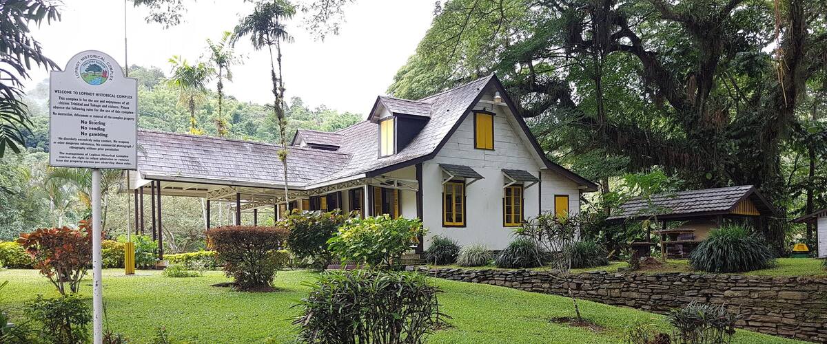 Historical house in Lopinot