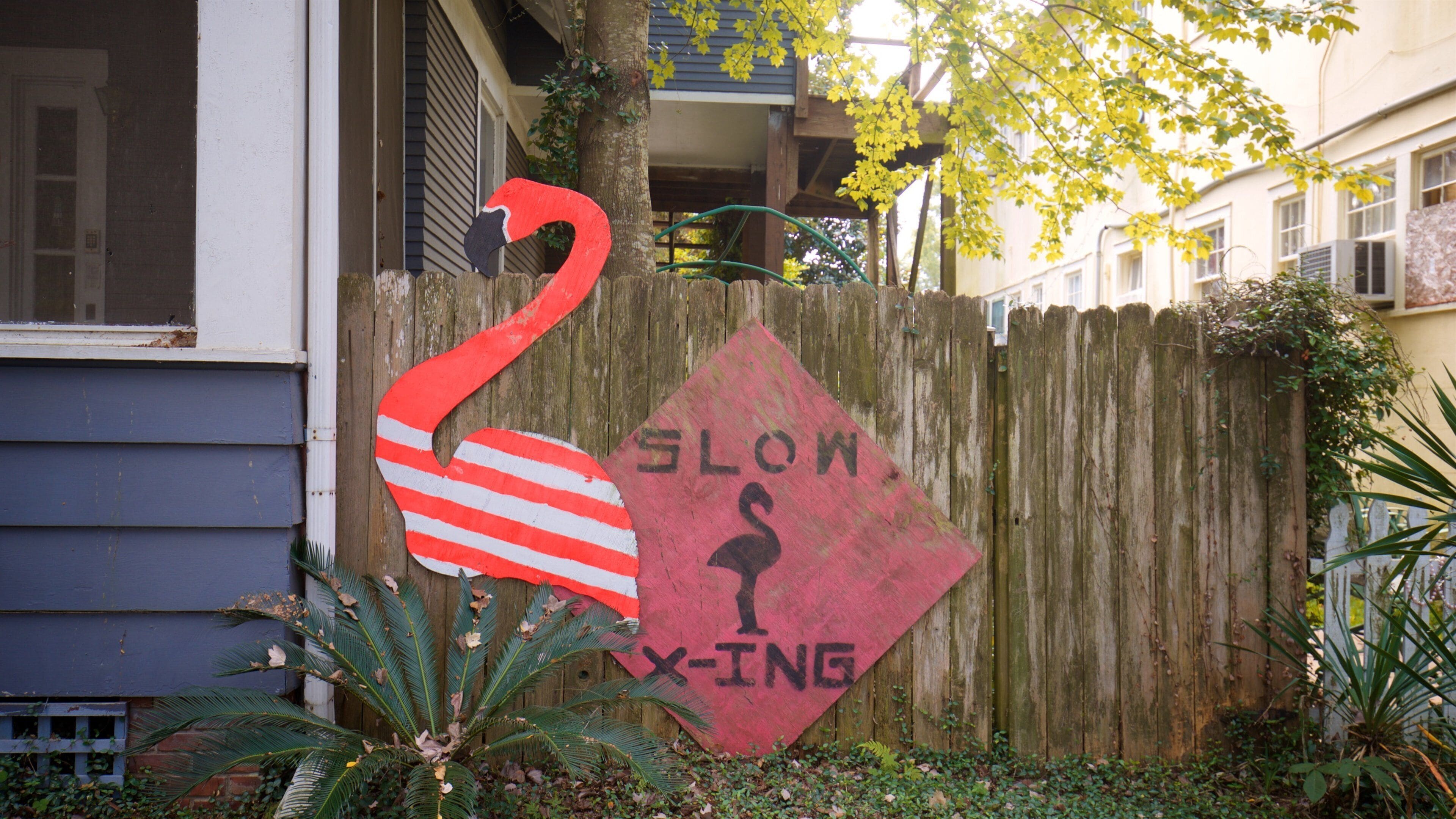 Spanish Town Historic District showing signage