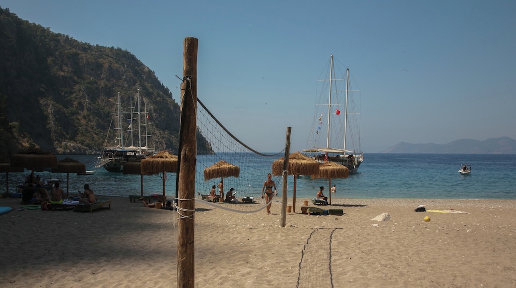 Butterfly valley Turkey. #BeachTips
You can walk up to the Lycian way, through dappled orchards, woods and waterfalls, and in season, swarms of butterflies.