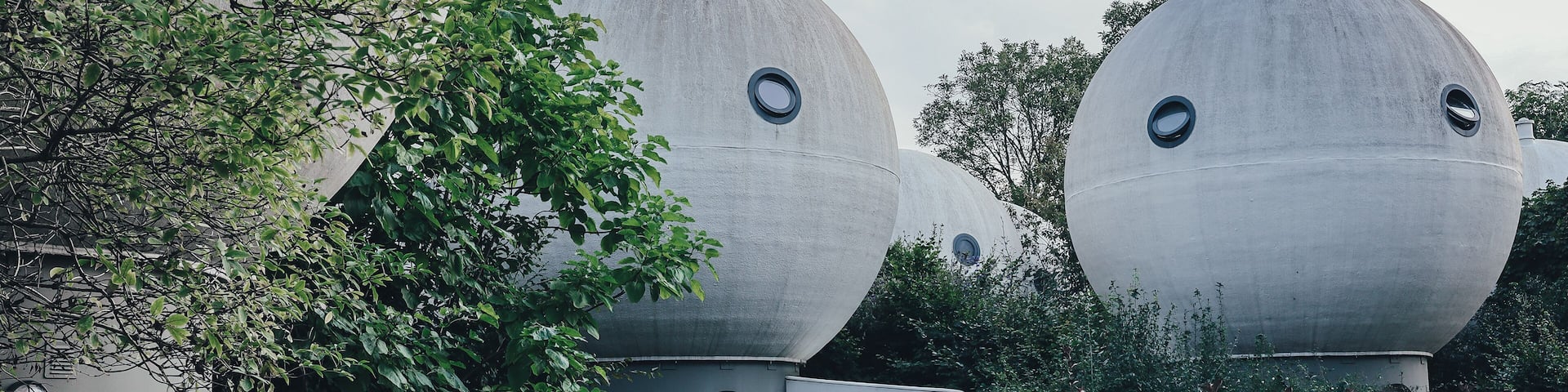 Bolwoningen Sphere Houses in 's-Hertogenbosch, Den Bosch, the Netherlands