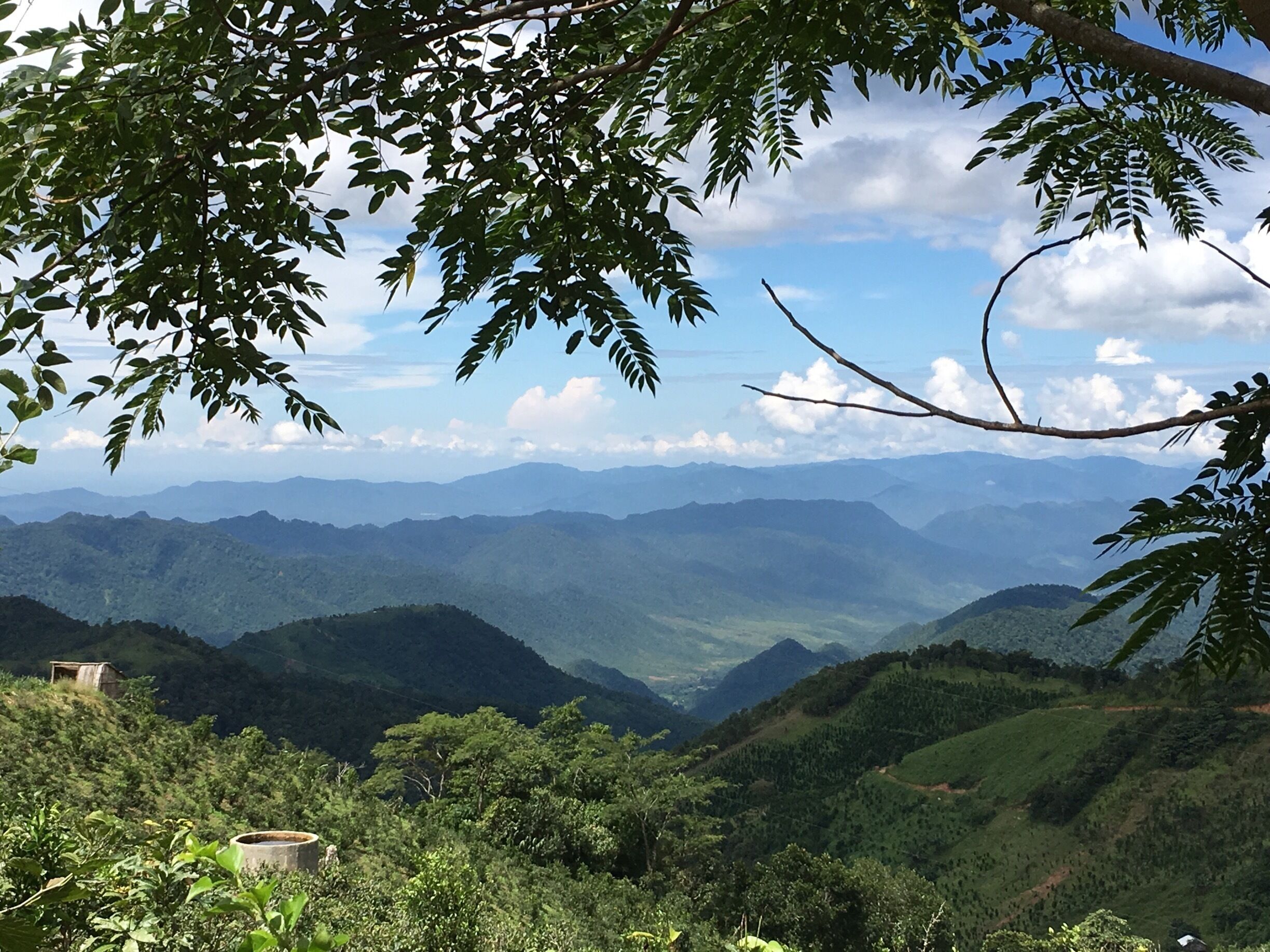 The endless views are magnificent in Kalaw, Burma