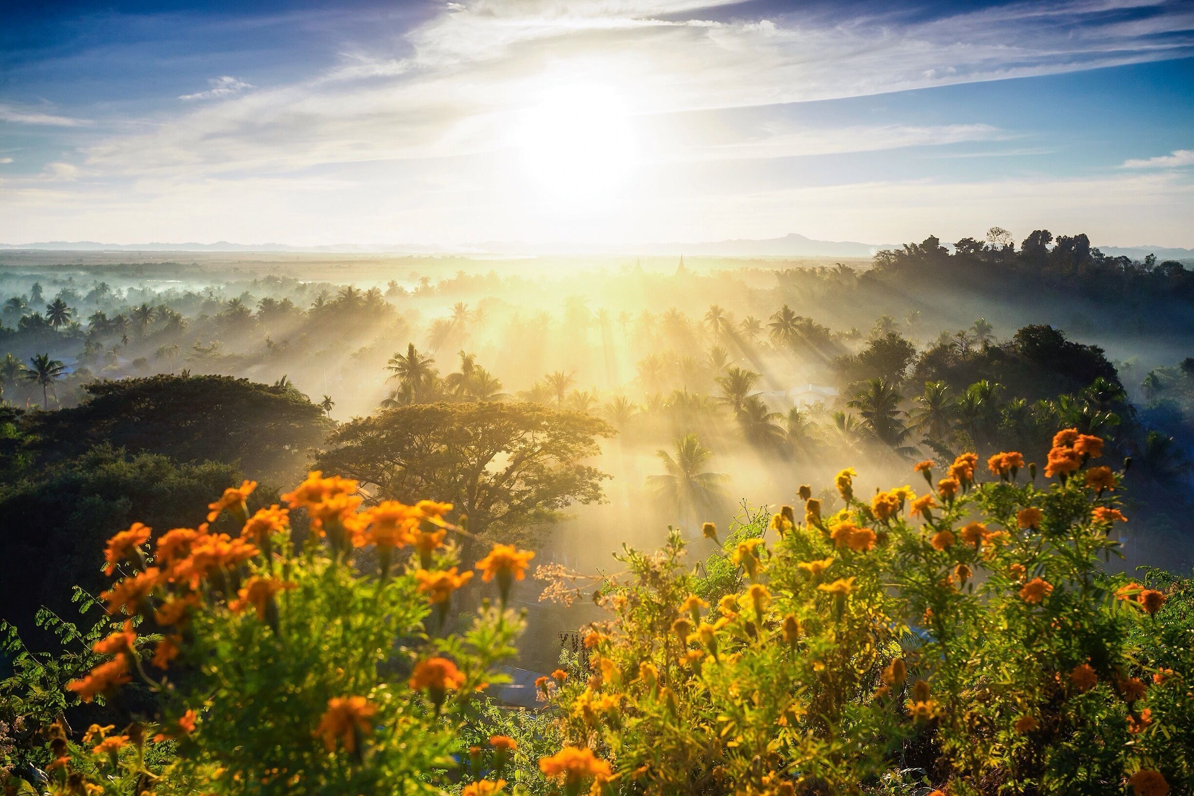 Mrauk-U is a relatively small town in northwestern Myanmar that has plenty to offer for travelers. Just like in Bagan there are lots of old temples and stupas around and one can easily spend a few days here without getting bored. It's pleasantly uncrowded and authentic.

The easiest way to get there is probably to take a bus from Bagan to Magwe (6h) and change there for an overnight bus to Mrauk-U (14h). It can be a cold and dusty experience but that's just part of what makes that place so great if you ask me.

If you're a photographer you'll love it! There are several viewpoint in the area from where one can spot some very magical sunrises and sunsets. #goldenhour