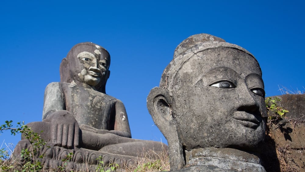 Visiting the pagodas is so amazing in Mrauk-U. There are so many to see and it’s the inside that holds the beauty.