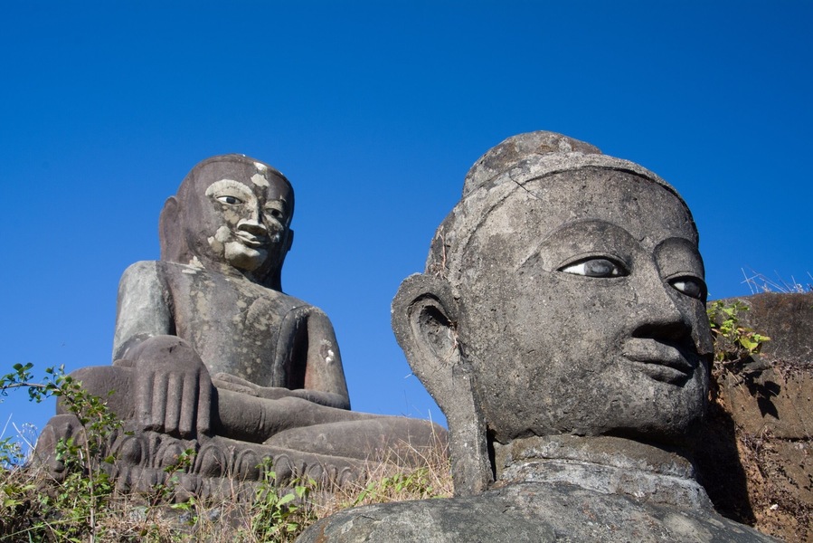 Visiting the pagodas is so amazing in Mrauk-U. There are so many to see and it’s the inside that holds the beauty.