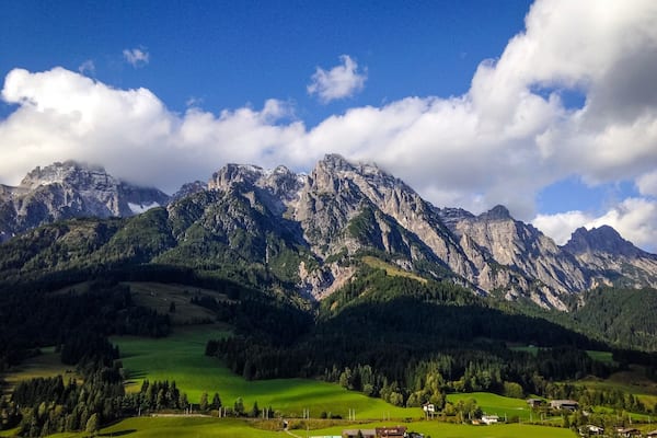 Leogang Ski Area in the summer has some amazing scenery and really worth a visit during the summer. #mountains #leogang