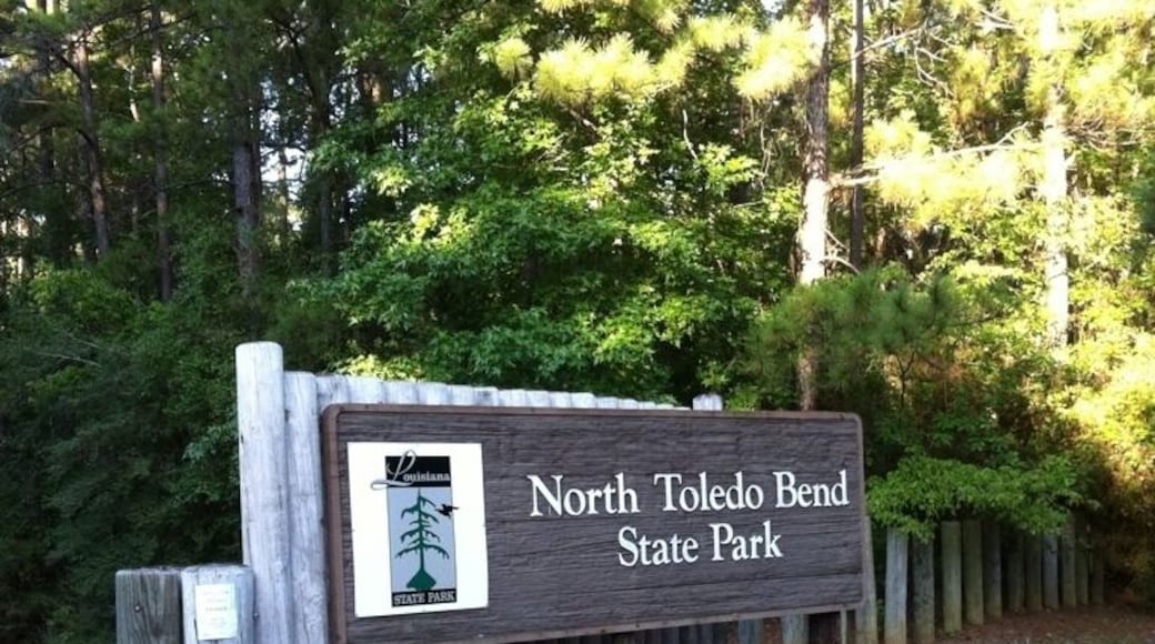 A beautiful, secluded park in the piney woods of northwest Louisiana.