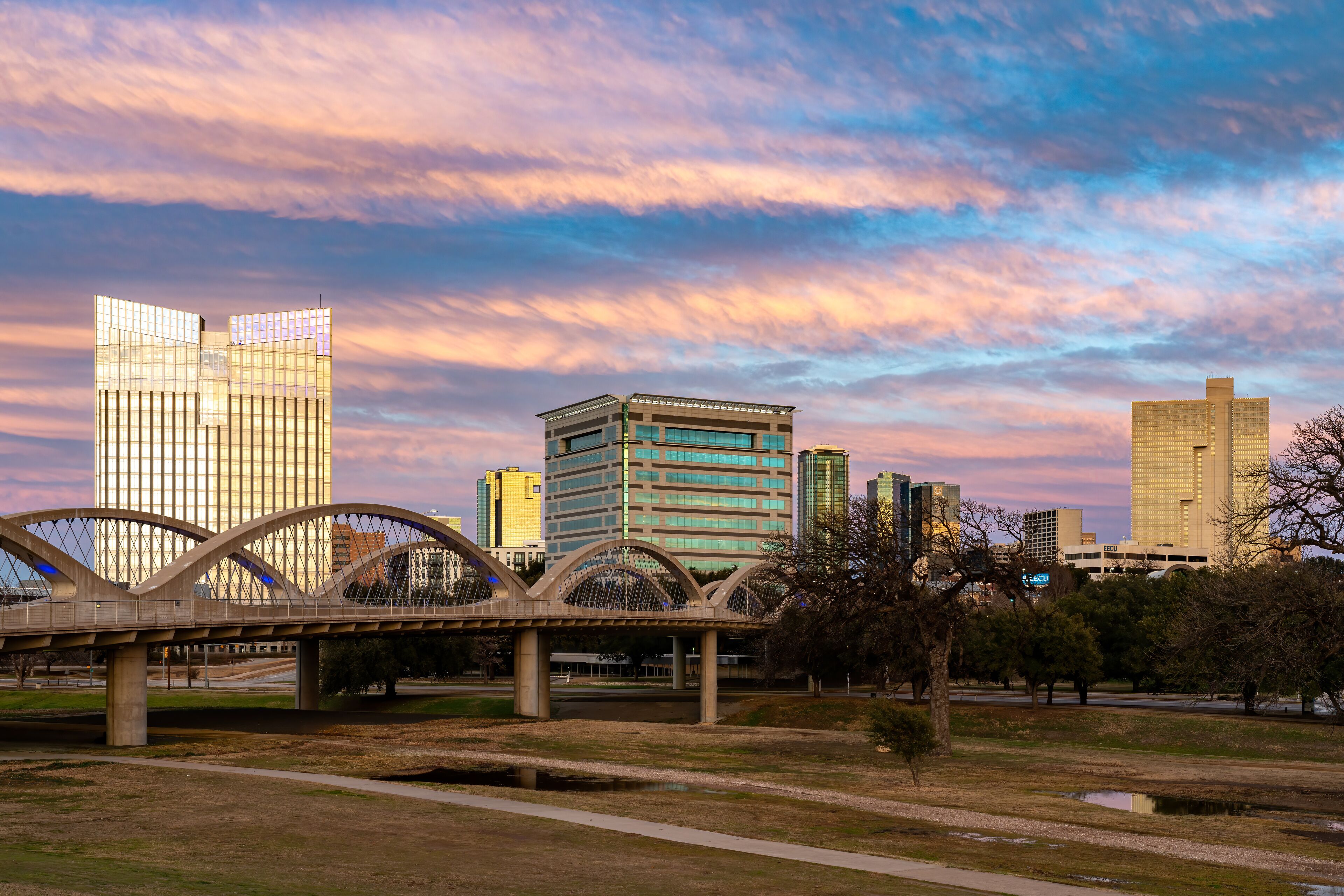 West 7th Street in Fort Worth, Texas