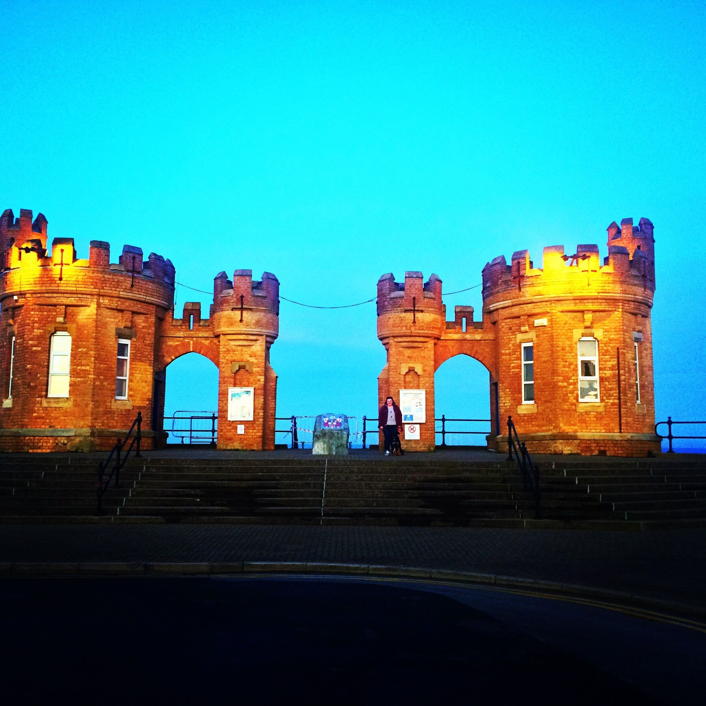 Sea front just as the sun was setting 18/12/2017