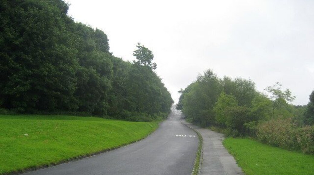 Furnace Bank, Bedlington Leads up from Furnace Bridge, that crosses the River Blyth, to the B1331.