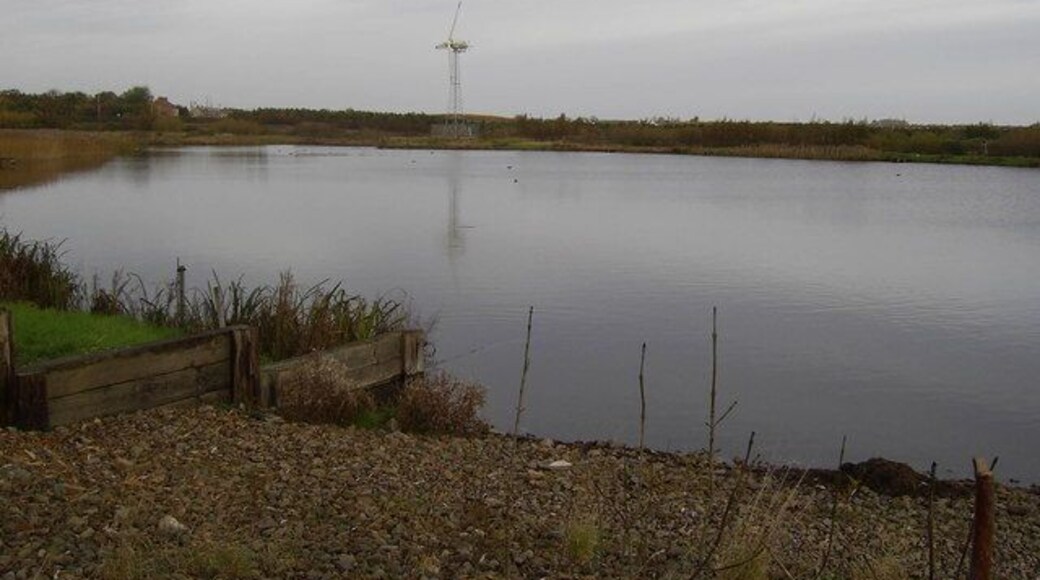 Fishing Lake Fishing Lake at Earth Balance Bomarsund, Stakeford.
