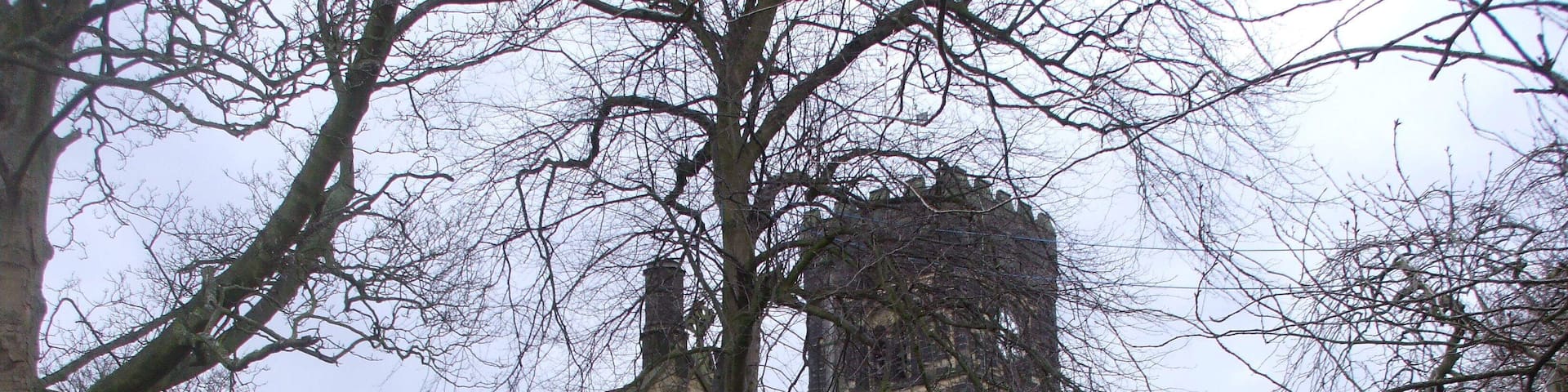St Cuthbert's parish church, Bedlington, Northumberland, seen from the northeast