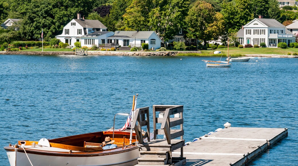 boats on a pier
