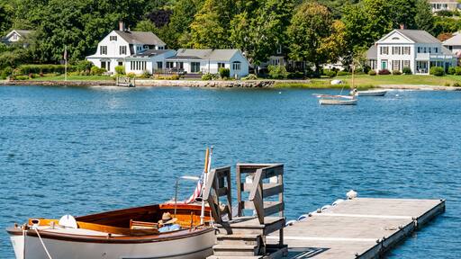 boats on a pier