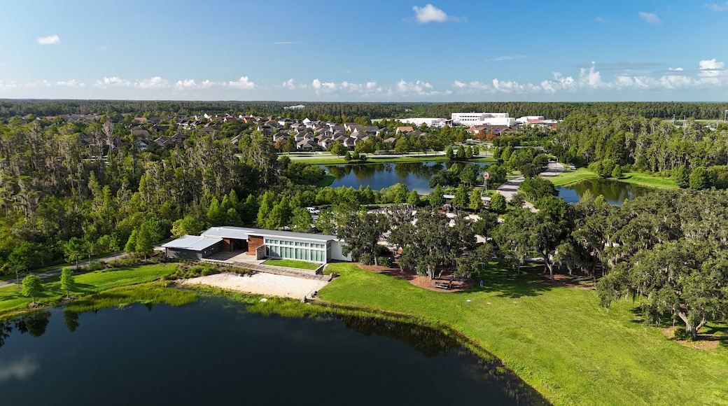 Drone photos of Cummingham Park and lakes