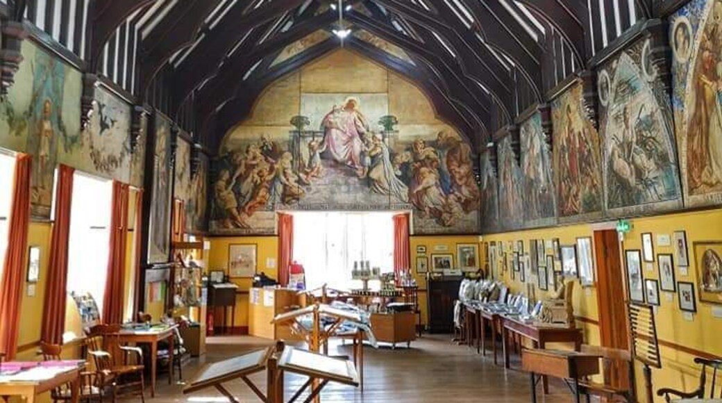 This inspiring building was commissioned in 1860 by Louisa Anne, Marchioness of Waterford, and owner of Ford Estate. It was the village school until 1957 and in its heyday had as many as 134 local children on the register. Now used as the village hall