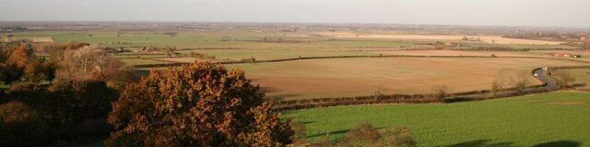 View from Beacon Hill View north in the Trent Valley from Beacon Hill