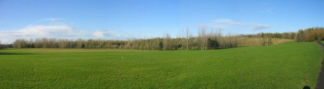 Parkland and nature reserve near Monkton Village In the 1960/70s this area was known as "The Slaggy". Slag had been dumped here from the iron works and demolished buildings. There was a "crusher" that pulverised rocks and stone and was used as hard core. Now it's a very pleasant parkland area and looks much better than the old "Slaggy"