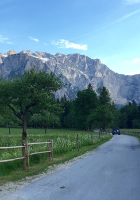 In the heart of the Slovenian Alps. The kind of place I'd love to go back to and slow travel, spend my days cycling and hiking and looking for rare orchids and hearing stories of Tito's visit and well... just gazing dreamily at these mountains.
#slovenia #alps #europe #mountains