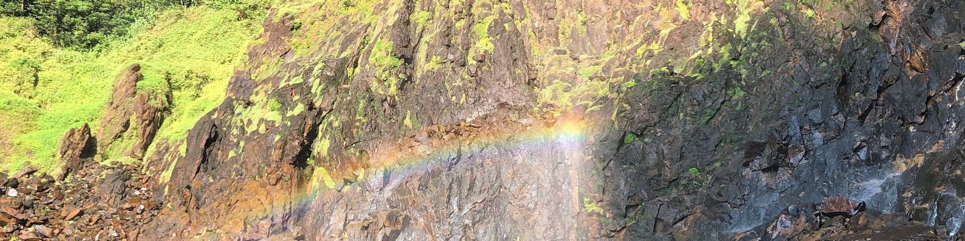 Wake up early and get the local guide to lead you to this waterfall and see rainbow forms between 8:30-10:00am on a sunny day.