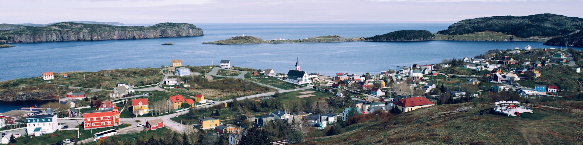 Historic town of Trinity, Newfoundland, Canada.