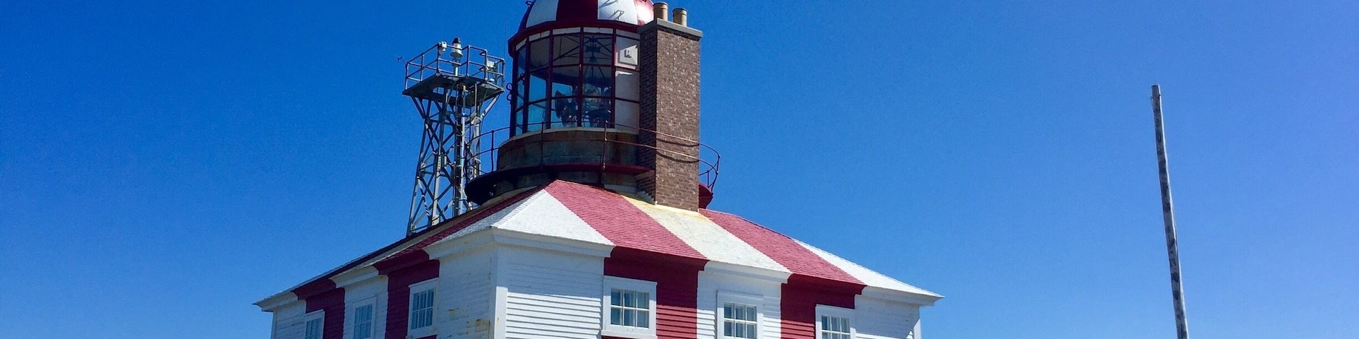 Commissioned in 1841 and opened in 1843 this is one very unique Lighthouse.